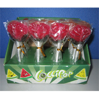 Rose Lollipops