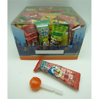 Whistle Lollipop with Sherbet Powder