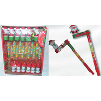 Whistle Snowman & Santa with Dextrose Candy