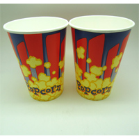 46oz Popcorn Bucket(2 sides PE)(12.4cm Top*90cm Bottom*17cm H)