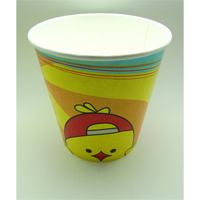 130oz Chicken Bucket with Lid(2 sides PE)(18.7cm Top*14.6cm Bottom*19.3cm H)