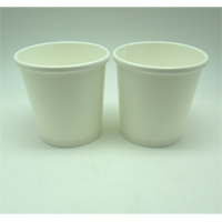 Printed 12oz Soup Cup Tall(2 sides PE)(9cm Top*7.3cm Bottom*8.6cm H)