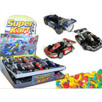 Pull-Back Bigger Super Kart with Dextrose Candy