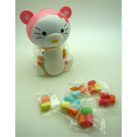 Small Kitty Bottle with Coating Marshmallow