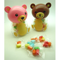 Small Bear Bottle with Coating Marshmallow