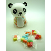 Small Panda Bottle with Coating Marshmallow