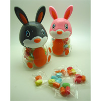 Small Bunny Bottle with Coating Marshmallow