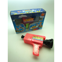 Projector Gun with Dextrose Candy