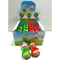 Surprise Apple with Bracelet Candy and Toy