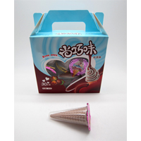 Gift Box Set Ice Cream Biscuit filled with Chocolate