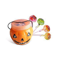 Pumpkin Jar filled with Lollipops