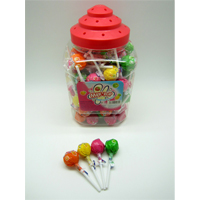 Fruity Milk Lollipops