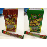 Fruity Jam filled Sour Stick(Cola and Apple Flavours)