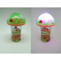 Lighting Mushroom with Jelly Bean