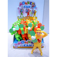 Hand Pushing Monkey King Fan with Dextrose Candy