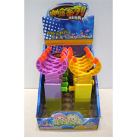 Hand Pushing Retractable Clamp with Dextrose Candy