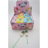 Whistle Lollipop with Popping Candy