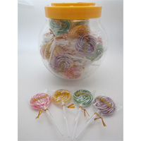 Swirl Lollipops with Fucose and Honey