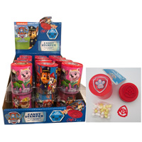 Stamper with Dextrose Candy and Sticker