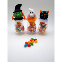 Halloween Bottle with Jelly Beans