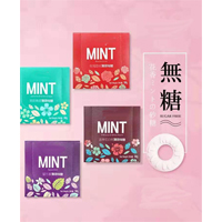 Sugar Free Mint Candy Ring(Hibiscus & White Peach, Jasmine & Green Grape, Rose & Litchi, Spearmint)