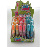 Flashing Sugar Free Toothbrush Candy with Popping Candy