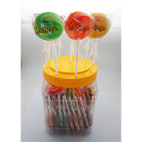 Swirl Lollipop in Jar