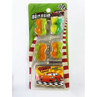 Gummy Racing Car with Popping Candy