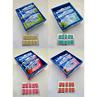 Sugar Free Chewing Gum(Lime, Mint, Strawberry, Peach)