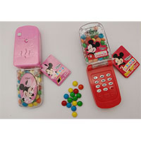 Musical Mobile Phone with Chocolate Bean